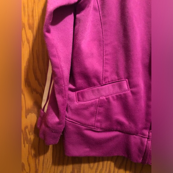 Girls ADIDAS Zip Up Track Jacket - Picture 3 of 7
